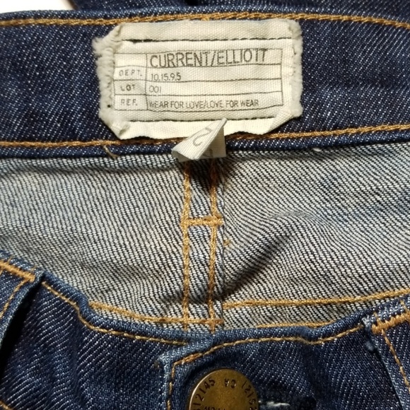 Current Elliott women's the Stiletto blue jeans size 26 - Picture 4 of 6
